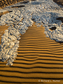 Sand and Clay Pan at Deadvlei, Namibia
